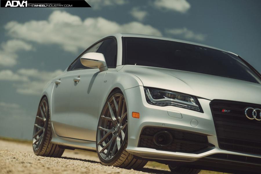 Детали экстерьера Audi S7 Sportback on ADV.1 Wheels (ADV7MV2SL) 2015 года  (фото 9 из 22)